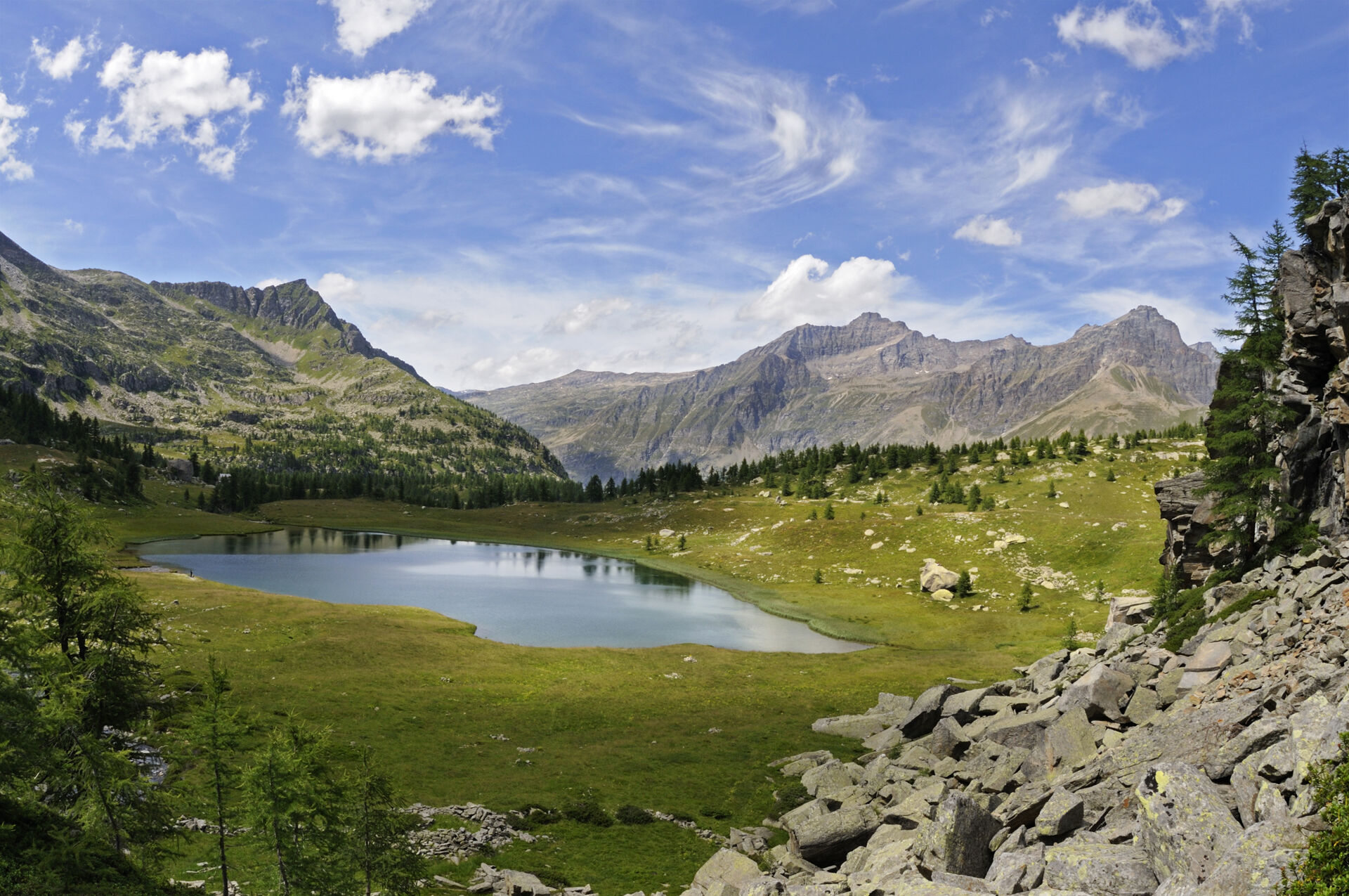 Lago Dres (2087 m slm), Parco Nazionale Gran Paradiso