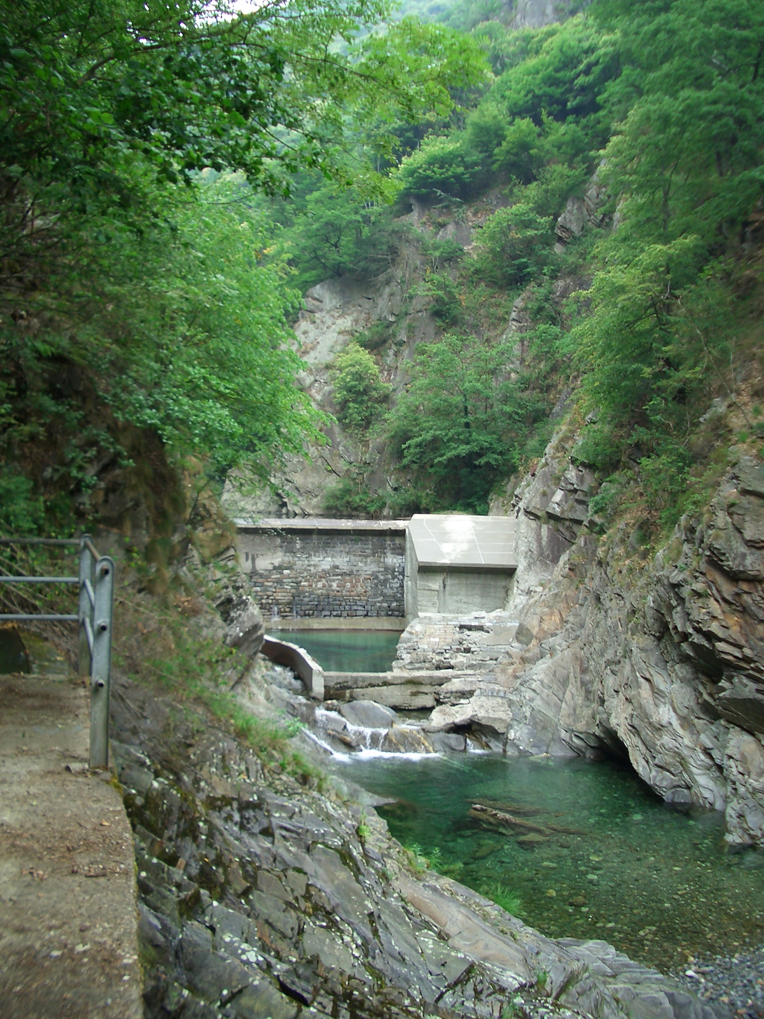 Dam on the Rio Valgrande